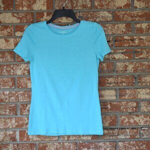 Talbots Blue Tee NWOT